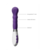 Luna by Shots Luna Oplaadbare Vibrator 10 Snelheden Medisch Siliconen USB Stille Motor