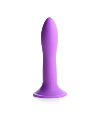 XR Brands Quetschbarer Dildo & transparente Nippelsauger für intensives Vergnügen