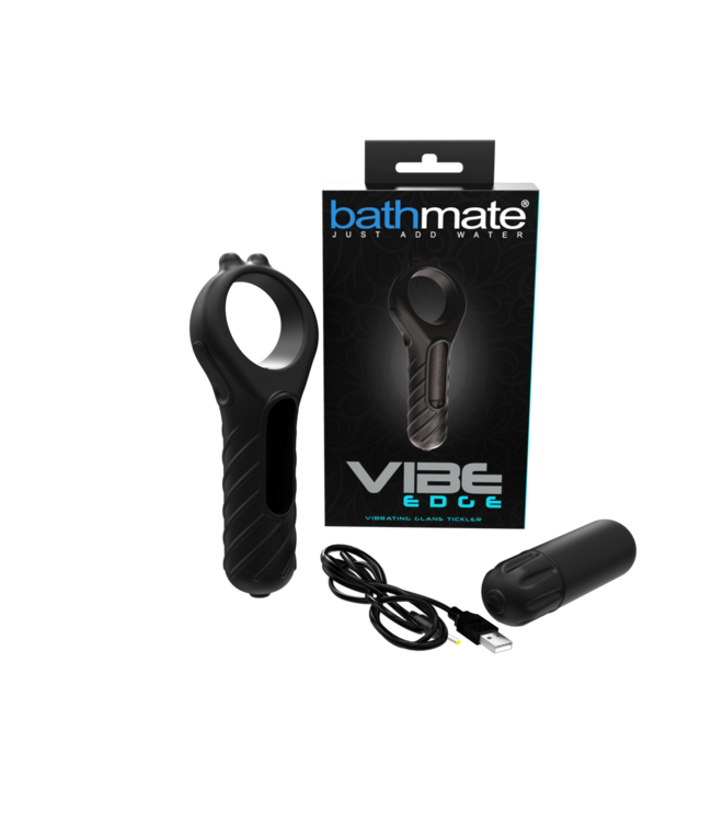 Bathmate Bathmate PowerPulse Vibrerende Cockring Met 10 Vibratiepatronen Zwart