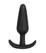 Doc Johnson Siliconen Anale Plug Voor Beginners 5 cm - Comfortabele Butt Plug Zwart