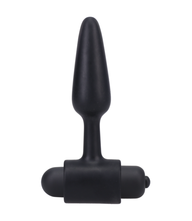 Doc Johnson Doc Johnson Vibrerende Butt Plug 1,9 cm Zwart Met 10 Vibratiefuncties