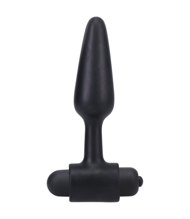 Doc Johnson Doc Johnson Siliconen Vibrerende Analplug 10 cm Zwart Met 10 Modi