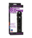 Doc Johnson CodeBlack 8-Inch Classic Dildo - Flexible, Veined, Body-Safe Pleasure
