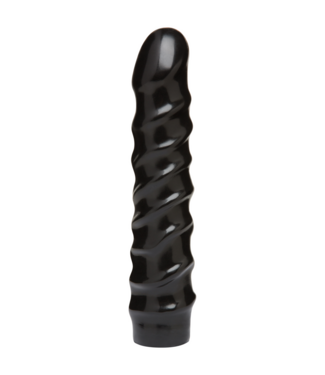 Doc Johnson CodeBlack Intensiv Dildo 20,3 cm – Sicherheit & Spiraldesign, Vac-U-Lock