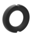 Doc Johnson Paradox Cockring 35 mm Schwarz – Kraftvoller Komfort aus Edelstahl&Silikon