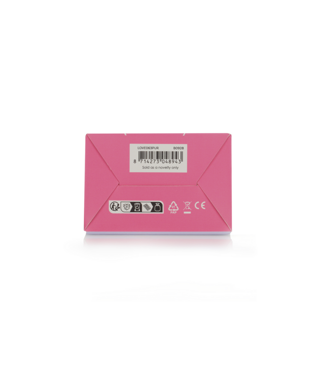 Loveline Loveline Silicorne Tipvibrator Paars Compact 3,3 cm Voor Gerichte Stimulatie