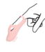 Loveline Touch of Pink Silicone Finger Vibrator - Intense Targeted Pleasure