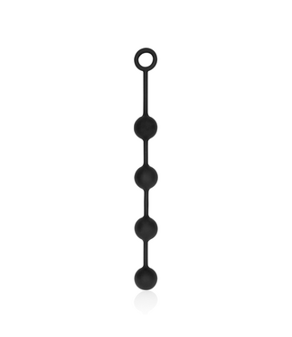 Ouch! Medium Silicone Anal Beads - 4 Beads for Ultimate Pleasure