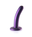 Ouch! Weicher 12 cm G-Punkt-Dildo aus Silikon - Metallic-Lila | Ouch!