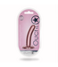 Ouch! Siliconen G-Spot Dildo 12 cm Met Zuignap Roze Metallic Afwerking