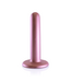 Ouch! Smooth 12cm Silicone G-Spot Dildo with Suction Cup - Pink