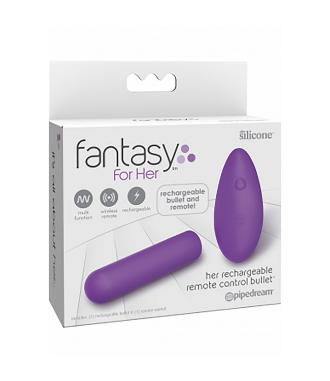 Pipedream Kraftvoller, diskreter Bullet-Vibrator mit Fernbedienung – Lust pur!