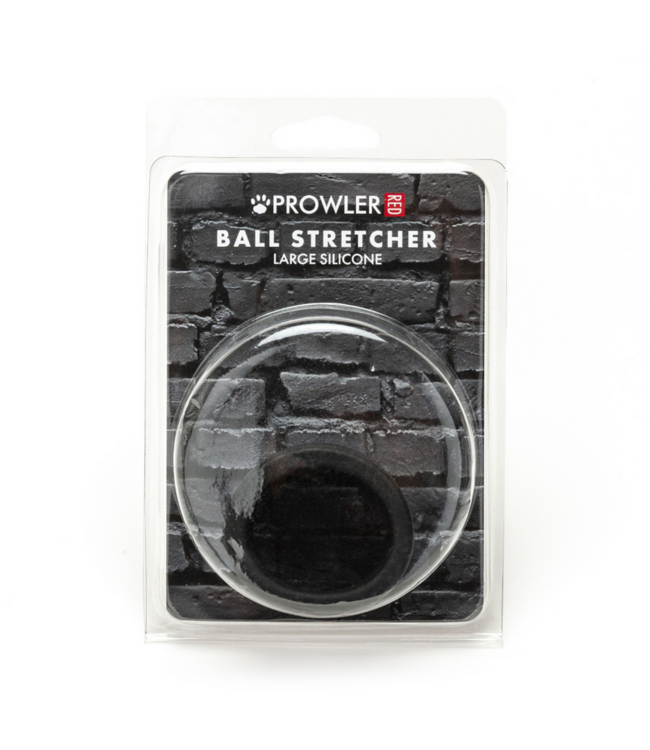 Prowler Red Prowler RED Siliconen Ball Stretcher Groot 34mm Binnenmaat Zwart