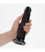 RealRock Realistische Gebogen Dildo Met Zuignap 20,5 cm Voor G-spot Stimulatie