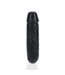 RealRock U-förmiger Doppeldildo 12,7 cm – RealRock Schwarz mit realistischer Textur