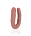 RealRock Realistic U-Shaped Double Dildo - 12.7cm Firm & Flesh-Coloured Delight