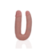 RealRock RealRock Realistische U-Vormige Dubbele Dildo 12,7 cm Vleeskleurig