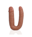 RealRock Realistisch U-förmiger Doppeldildo 12,7 cm – Intensives Vergnügen