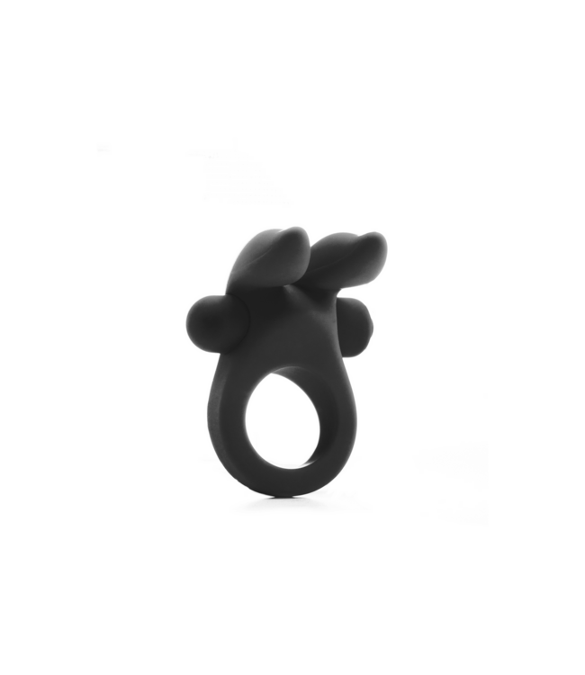 Shots Toys Silicone Stretch Ring Met Stimulerende Bullet En Zachte Rabbit Ears