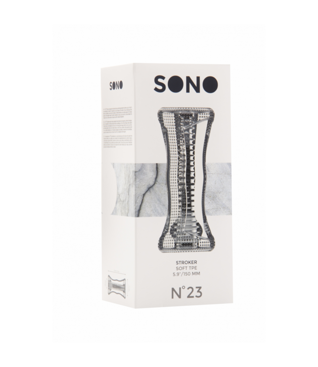 Sono Sono TPE Stroker Met Geribbelde Tunnel En Anti-Slip Grip – Strakke Pasvorm