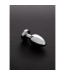 Steel by Shots Roestvrijstalen Butt Plug Met Glasgeslepen Edelsteen 5,9 cm