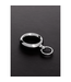 Steel by Shots Durable Stainless Steel Donut Cock Ring with Eyelet for Ultimate Pleasure