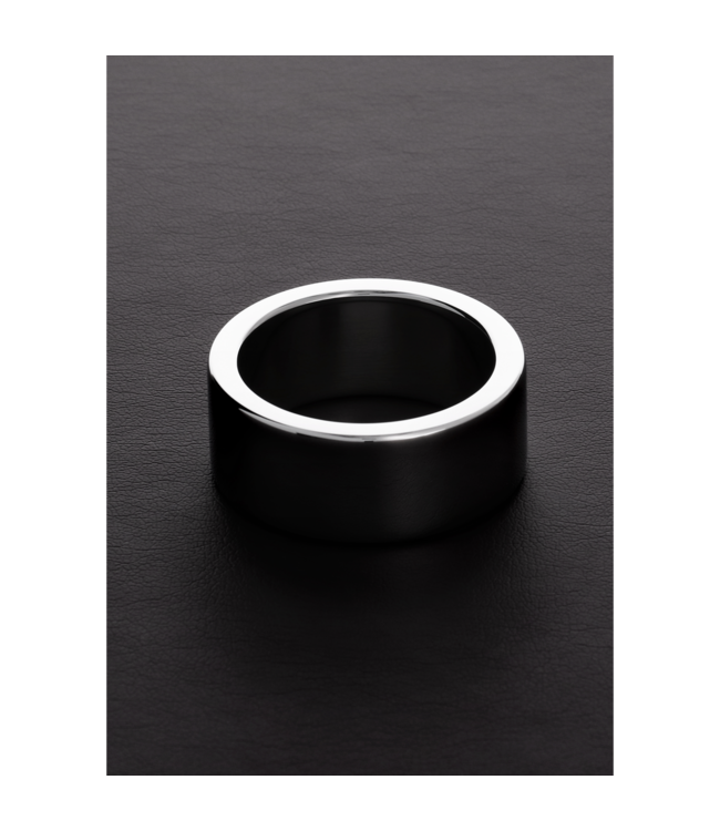 Steel by Shots Heavy Steel C-Ring | 2 cm Wide for Stronger Erection & Comfort