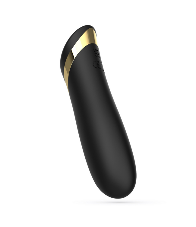 Crushious Crushious Compact Bullet Zwart – Oplaadbare Vibrator Met 10 Modi