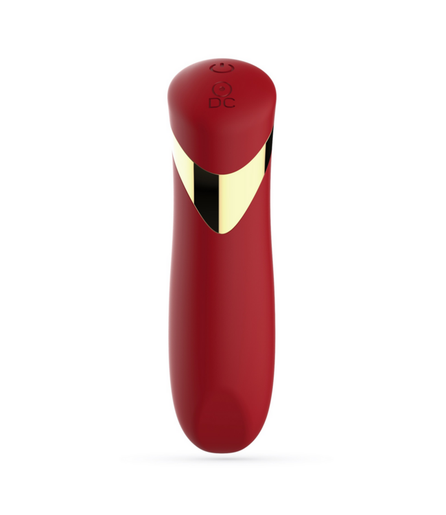 Crushious Blinders Bullet Rot – Kompakter, wiederaufladbarer Vibrator mit 10 Einstellungen
