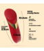 Crushious Crushious Compact Bullet Vibrator Rood - Oplaadbaar, 10 Intensiteiten