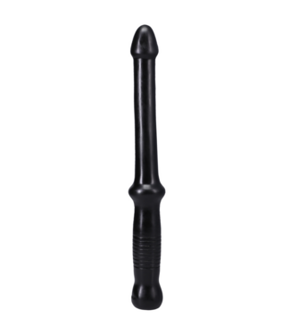 Doc Johnson Doc Johnson PVC Anal Probe Flexibele Dildo 31,5 cm Zwart Wit