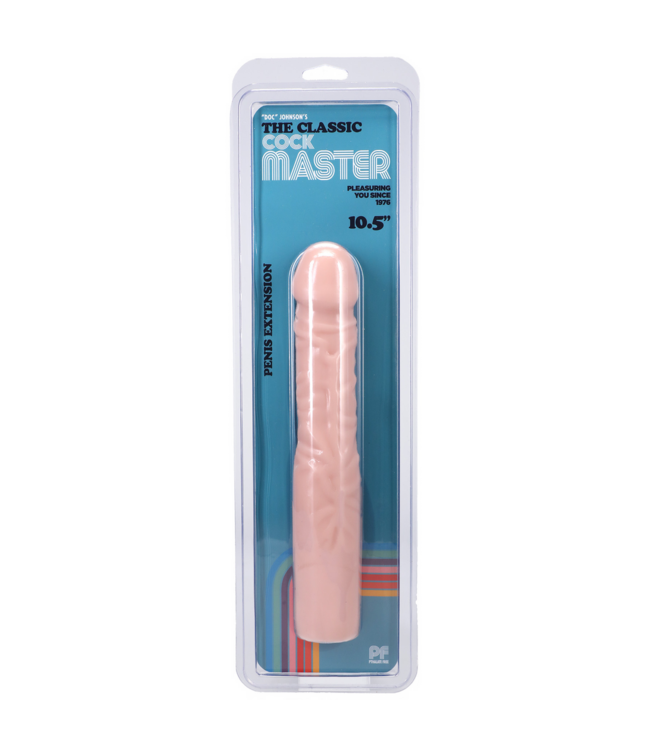 Doc Johnson Doc Johnson Realistische Penisverlenger 10,5 Inch Met Vacuümfunctie Wit
