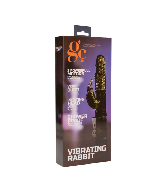 GC Rabbit Vibrator GC by Shots Met 8 Draairitmes En 36 Vibratie-instellingen