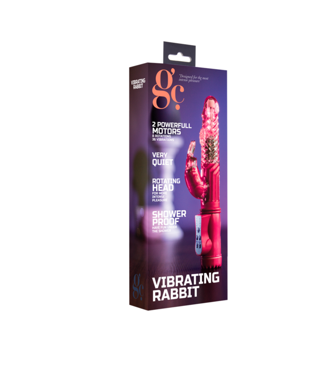 GC Vibrierender Rabbit mit 8 Rhythmen & 36 Stufen für gezielte Stimulation