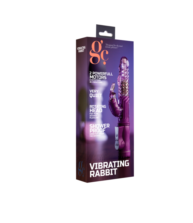 GC Vibrating Rabbit GC – 8 Rhythms & 36 Vibration Settings for Ultimate Pleasure