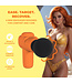 Loveline Loveline Mini Rechargable Microboost Massager Oranje - Compacte Spierontspanner