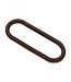 PerfectFitBrand PerfectFitBrand Verstelbare Siliconen Cockring En Ballring 3,5 Cm Bruin