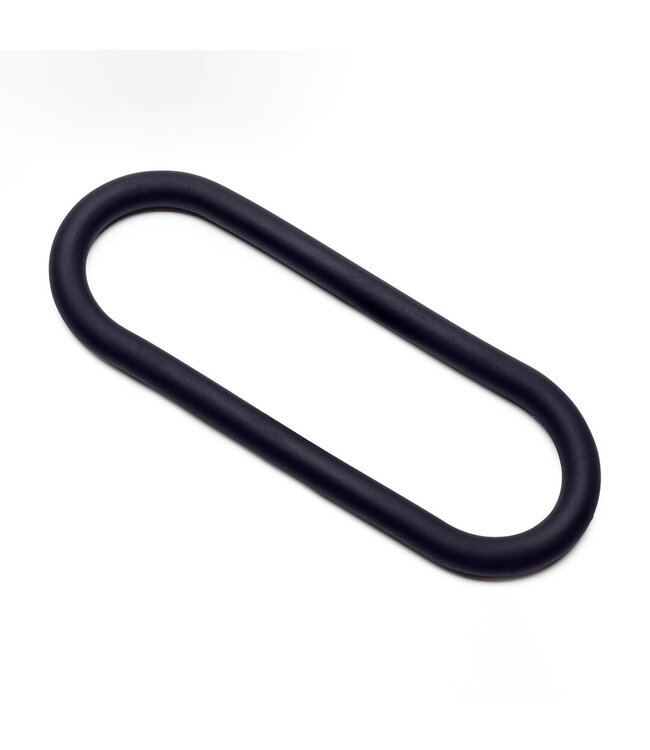 PerfectFitBrand Silicone Hefty Adjustable Cock Ring - Comfort & Versatility Black 3.5cm