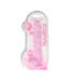 RealRock RealRock Crystal Clear Dildo Met Zuignap En Realistische Ballen - 25 cm