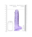 RealRock Realistic 25 cm Dildo with Balls – Safe, Clear, and Easy to Clean