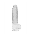 RealRock Realistic 25 cm Dildo with Balls | Safe, Lifelike, Suction Cup