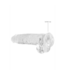 RealRock RealRock Crystal Clear Dildo Met Zuignap En Ballen 25 cm Veilig TPE