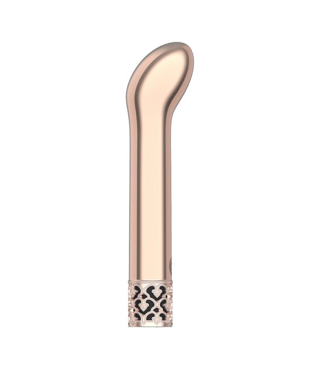 Royal Gems Royal Gems Luxe Gouden G-Spot Vibrator Met Oplaadbare F-1 Motor