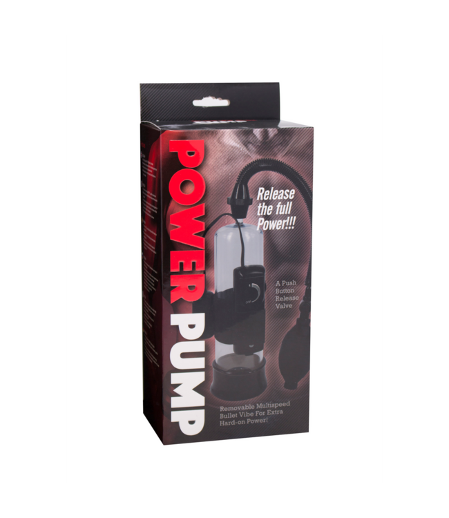 Seven Creations Power Pump Penispumpe mit herausnehmbarem Multi-Speed-Bullet