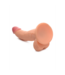 XR Brands Realistischer POP Dildo mit Hoden 21,5 cm – Flexibel & Saugnapf