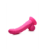 XR Brands Realistischer POP Dildo mit Hoden 21,5 cm – Mohnblumenfarbe, stark!