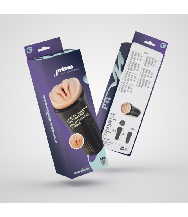 Crushious Crushious Realistische Pussy Case Stroker Van Zacht TPE Met Lichaamstemperatuur