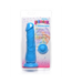 Curve Toys Siliconen Dildo 18 cm Met Zuignap – Flexibele Blauw Realistische Textuur