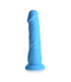 Curve Toys Siliconen Dildo 18 cm Met Zuignap – Flexibele Blauw Realistische Textuur