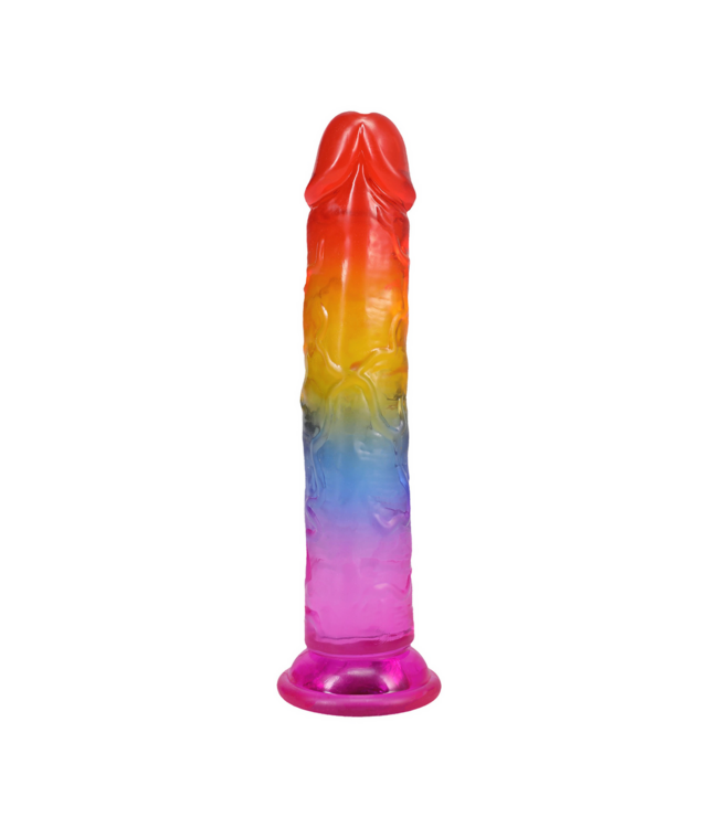 Doc Johnson Rainbow Classic Dong 17.8 cm - Flexible, Safe & Body-Safe Pleasure